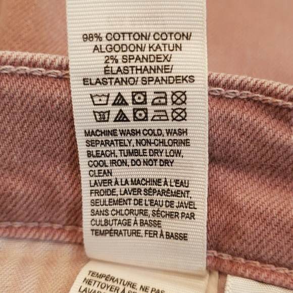 Lucky Brand Brooke Skinny Jeans Dusty Rose sz00/24 - Picture 11 of 12